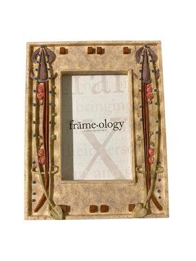 Frameology Music Room Floral Photo Frame With Flowers And Vines